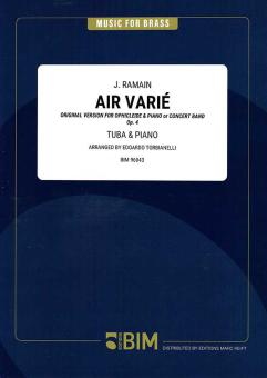 Air Varié op. 4 Standard