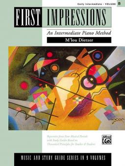 First Impressions: Music And Study Guides, Early Intermediate B 