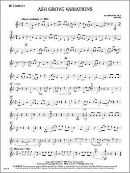 Ash Grove Variations Standard