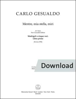 Mentre, mia stella, miri 