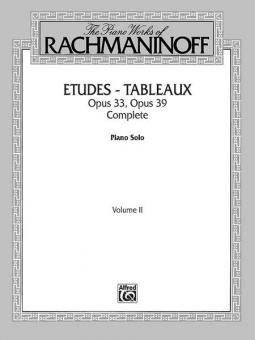 Etudes-tableaux op. 33 & 39 Vol. 2 