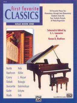 First Favorite Classics: Solo, Book 1 