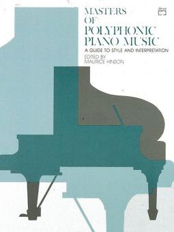 Masters Of Polyphonic Piano Music 