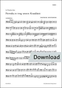 Truly, he bore our illness BuxWV 31 Download