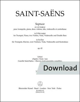 Septuor in E flat major op. 65 Download