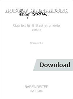 Quartet for 8 Wind Instruments Download