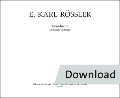 Introductio for organ 