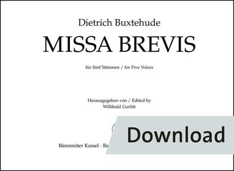 Missa brevis (Kyrie and Gloria) Download