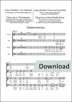 Christ lay in the bonds of death Download