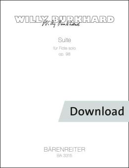 Suite for flute solo op. 98 Download