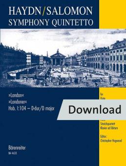 Symphony Quintetto London Symphony No. 7 Hob.I:104 Download