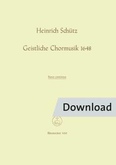 Sacred Choral Music 1648 SWV 369-397 Download