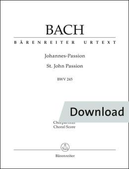 St. John Passion BWV 245 Download