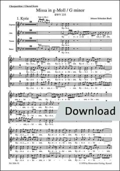 Missa in G minor Download