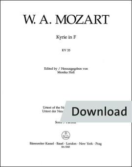 Kyrie in F major KV 33 Download
