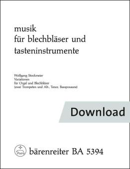 Variations for Organ and Brass Choir 
