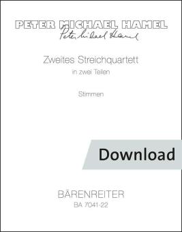 Second String Quartet in Two Parts 