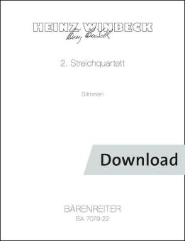 Second String Quartet 'Tempi notturni' 