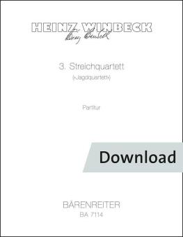 3. String Quartet 'Hunting Quartet' 