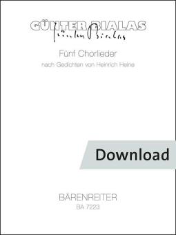5 songs based on poems by Heinrich Heine Download