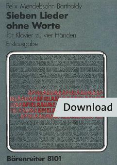 7 Songs Without Words Download