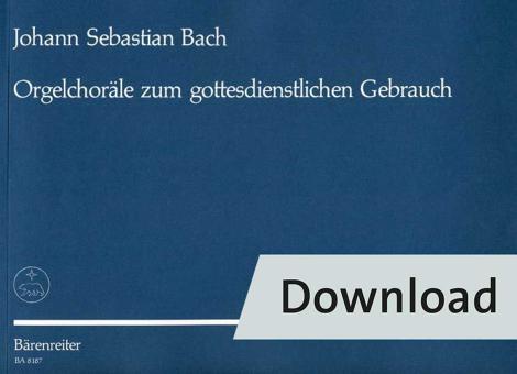 Organ chorales for worship use Download