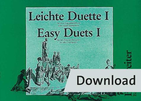 Easy Duets Booklet 1 Download