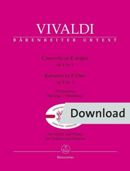 Concerto in E major op. 8/1 "Spring" Download