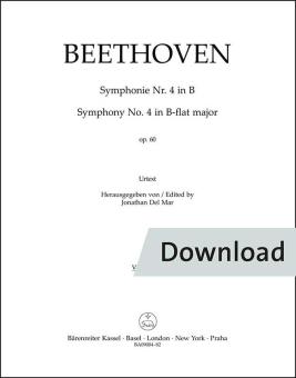 Symphony No. 4 in B flat major op. 60 Download