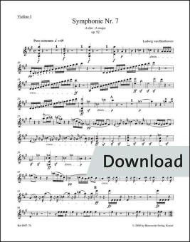 Symphony No. 7 in A major op. 92 Download