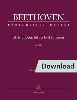 String Quartet in E flat major op. 127 Download