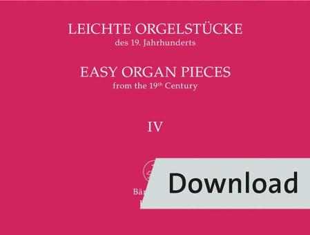 Easy Organ Pieces of the 19th Century 4 Download