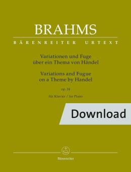 Variations and Fugue on a Theme by Handel Download