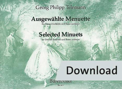 Selected Minuets TWV34 Download