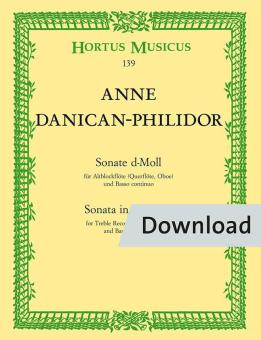 Sonata in D minor for alto recorder (flute, oboe) and basso continuo Download