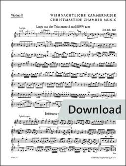 Christmas chamber music 