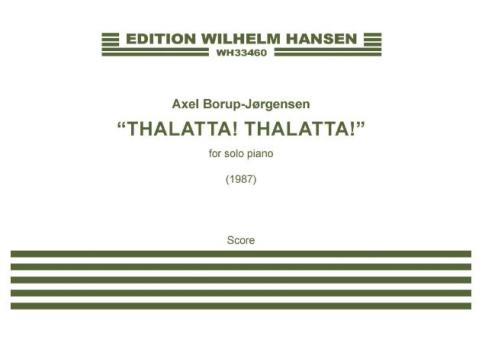 Thalatta! Thalatta! 
