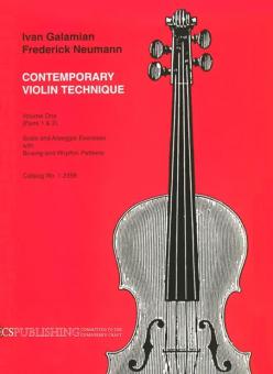 Contemporary Violin Technique Vol. 1 