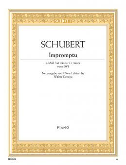Impromptu Op. 90 D 899 No. 1 C Minor Standard