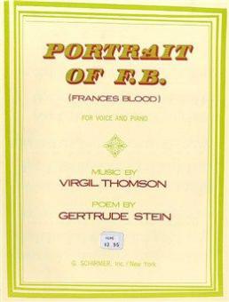 Portrait of F.B. 