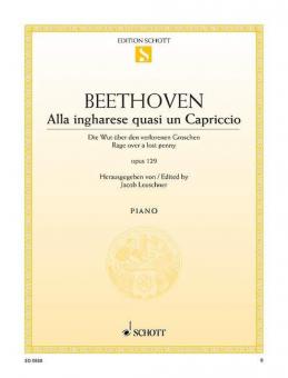 Alla ingharese quasi un Capriccio op. 129 Standard