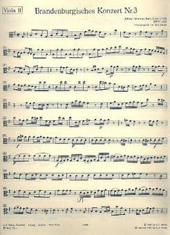 Brandenburgisches Konzert Nr. 3 G-Dur BWV 1048 