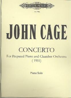 Concerto for Prepared Piano and Chamber Orchestra 