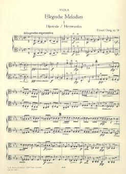 2 elegische Melodien op. 34 