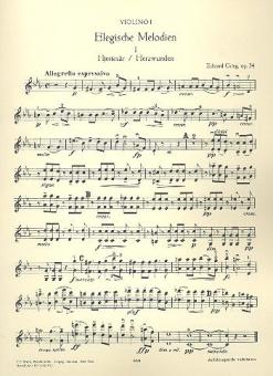 2 elegische Melodien op. 34 