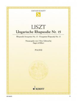 Hungarian Rhapsody No. 15 A Minor Standard