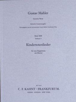 Kindertotenlieder 