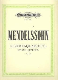 String Quartets Op. 44 Nos. 1-3 