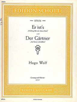Er ist's / Der Gärtner Standard