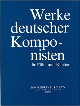 Werke deutscher Komponisten für Flöte und Klavier 